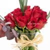 Close up of red roses