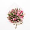 Pink tulip bouquet