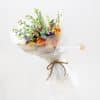 Multi coloured bouquet of flowers