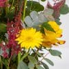 close up of flower arrangement