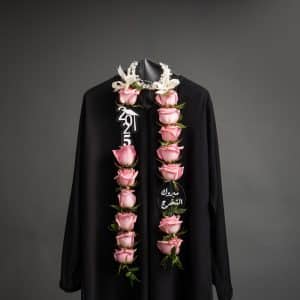 Graduation Garland – Pink Roses