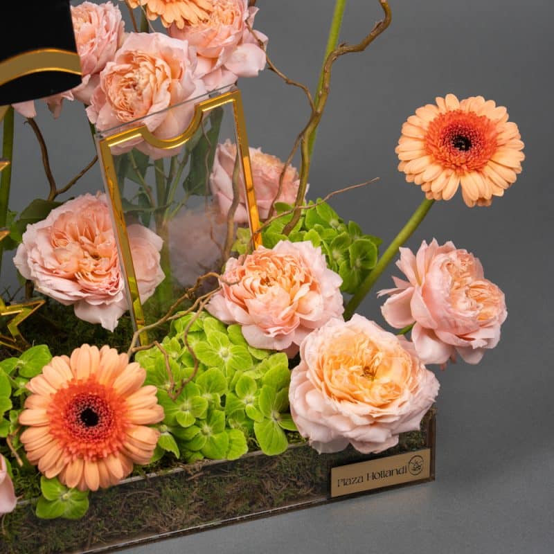 Graduation Flowers with Gerbera, Spray Roses & Green Hydrangea - Image 3