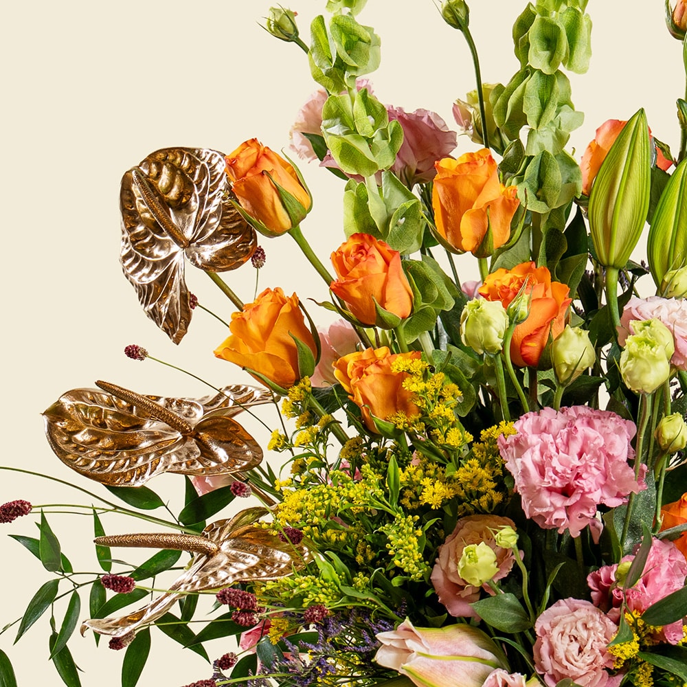 11.3 Lily and Roses in Decorative Pot