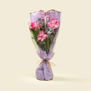 Pink Roses Bouquet