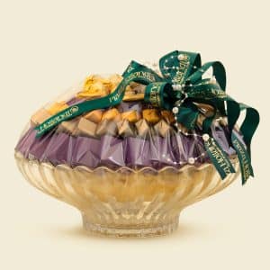 Classic Assorted Chocolate Serving Glass Bowl